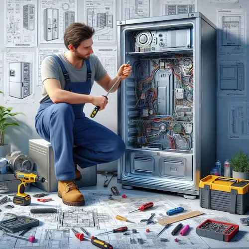 تعمیر یخچال در منزل