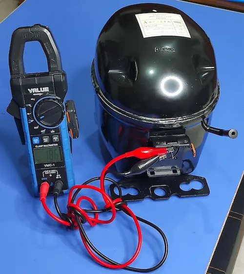 روش تست کمپرسور با اهم متر